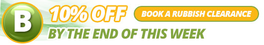 Ffriern Barnet London customers rubbish removal service offer book by the end of the week